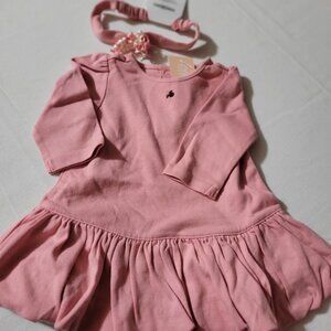 Gymboree Kitty Ballerina NWT headband & dress 3-6 month.